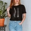 Spine Unisex T-Shirt - Chalkboard 2 Spine Unisex T-Shirt - Chalkboard -Codex Anatomicus Shop 1