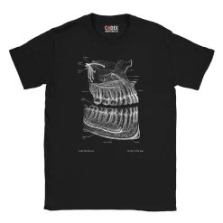 Dental Unisex T-Shirt - Chalkboard -Codex Anatomicus Shop 10 9c022632 5dc3 48e9 8938 becb1121ceda