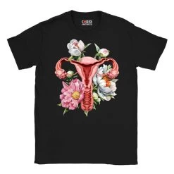 Uterus Unisex T-Shirt - Floral -Codex Anatomicus Shop 16 272e26dd e153 4cd5 bd4f faae078f6838