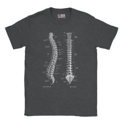 Spine Unisex T-Shirt - Chalkboard -Codex Anatomicus Shop 17 44c6492f 97d3 437e 9ddc e36ceb99a486