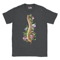 Spine Unisex T-Shirt - Floral -Codex Anatomicus Shop 19 7d15ac5d fc4a 41d1 acd0 b5b678018576
