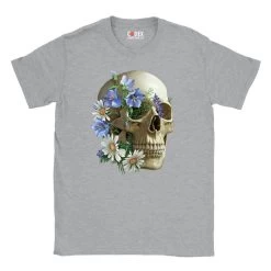 Skull Unisex T-Shirt - Floral 12 Skull Unisex T-Shirt - Floral -Codex Anatomicus Shop 22 de623a3a 7227 4fc4 991e 52855e277f91