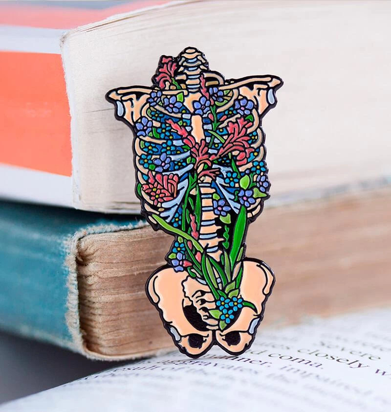 Thorax And Pelvis - Enamel Pin 3 Thorax And Pelvis - Enamel Pin