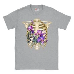 Rib Cage Unisex T-Shirt - Floral 12 Rib Cage Unisex T-Shirt - Floral -Codex Anatomicus Shop 30
