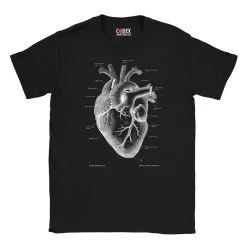 Heart III Unisex T-Shirt - Chalkboard -Codex Anatomicus Shop 3 8065ed5a d6f7 4dc0 a5a2 42b4a82d9afe