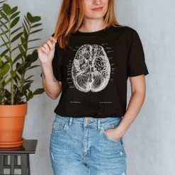 Brain II Unisex T-Shirt - Chalkboard