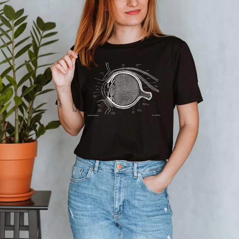 Eye Unisex T-Shirt - Chalkboard 3 Eye Unisex T-Shirt - Chalkboard