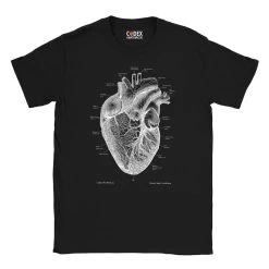 Heart Unisex T-Shirt - Chalkboard 9 Heart Unisex T-Shirt - Chalkboard -Codex Anatomicus Shop 8 5a274ec2 633a 42da b77c ff70464e4b8e