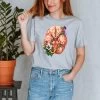 Brain Unisex T-Shirt - Floral -Codex Anatomicus Shop 9 fd24ac73 11dc 45ec b5a0 68d2065fd0c0