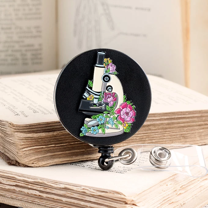 Microscope Badge Reel 3 Microscope Badge Reel