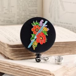 Scalpel Badge Reel