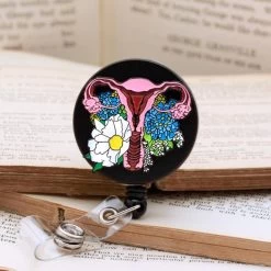 Uterus Badge Reel
