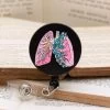 Lungs Badge Reel 2 Lungs Badge Reel -Codex Anatomicus Shop BDG003