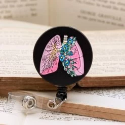 Lungs Badge Reel