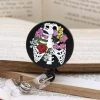 Rib Cage Badge Reel -Codex Anatomicus Shop BDG004