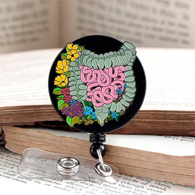 Intestines Badge Reel 3 Intestines Badge Reel