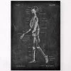 Skeleton Chart - Chalkboard