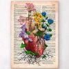 Floral Heart Anatomy - Old Dictionary Page -Codex Anatomicus Shop LPA036 1af734e0 31cd 4f30 a4c4 f9c51fbe625c