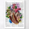 Heart With Flowers II - Dictionary Page