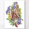 Hand Anatomy Art - White -Codex Anatomicus Shop LPA081