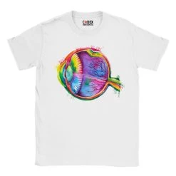 Eye Unisex T-Shirt - Watercolor -Codex Anatomicus Shop LPA160 Eye