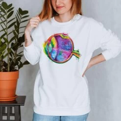 Eye Unisex Sweatshirt - Watercolor
