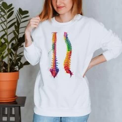 Spine Unisex Sweatshirt - Watercolor