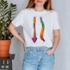 Spine Unisex T-Shirt - Watercolor -Codex Anatomicus Shop LPA162 Spine lifestyle T women