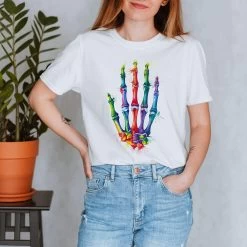 Hand Unisex T-Shirt - Watercolor