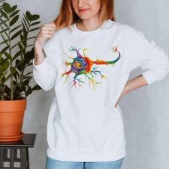 Neuron Unisex Sweatshirt - Watercolor