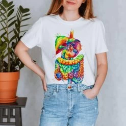 Digestive System Unisex T-Shirt - Watercolor