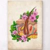 Skin Anatomy - Floral - Vintage -Codex Anatomicus Shop LPA437