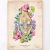 Knee Anatomy - Floral - Vintage -Codex Anatomicus Shop LPA604