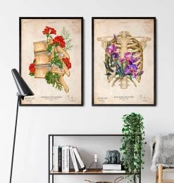 Rib Cage Anatomy - Floral - Vintage 7 Rib Cage Anatomy - Floral - Vintage -Codex Anatomicus Shop LPA640 3 28e673f7 9d08 41fb b994 0ce14478e874