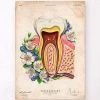 Tooth Anatomy II - Floral - Vintage 2 Tooth Anatomy II - Floral - Vintage -Codex Anatomicus Shop LPA642