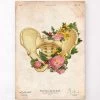 Pelvis Anatomy - Floral - Vintage -Codex Anatomicus Shop LPA643