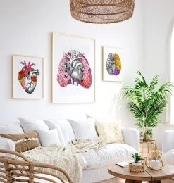 Lungs Anatomy II - Floral - White 7 Lungs Anatomy II - Floral - White -Codex Anatomicus Shop LPA646 3