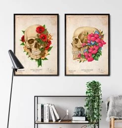 Skull Anatomy III - Floral - Vintage 7 Skull Anatomy III - Floral - Vintage -Codex Anatomicus Shop LPA652 3 afcb768a 90e1 4aa0 a0c5 fbccc0decc91