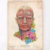 Face Anatomy - Floral - Vintage