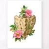 Sacrum And Coccyx - Floral - White 2 Sacrum And Coccyx - Floral - White -Codex Anatomicus Shop LPA677 1