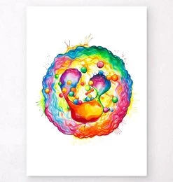 Neutrophil - Watercolor Splash