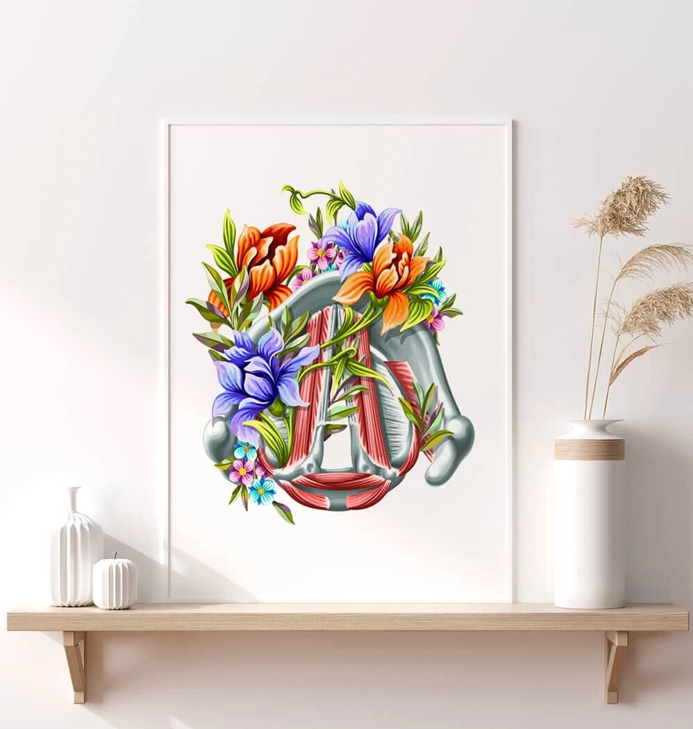 Vocal Cords - Floral - White 4 Vocal Cords - Floral - White - Image 2