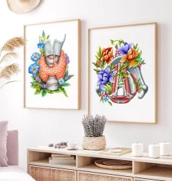 Vocal Cords - Floral - White 7 Vocal Cords - Floral - White -Codex Anatomicus Shop LPA740 3