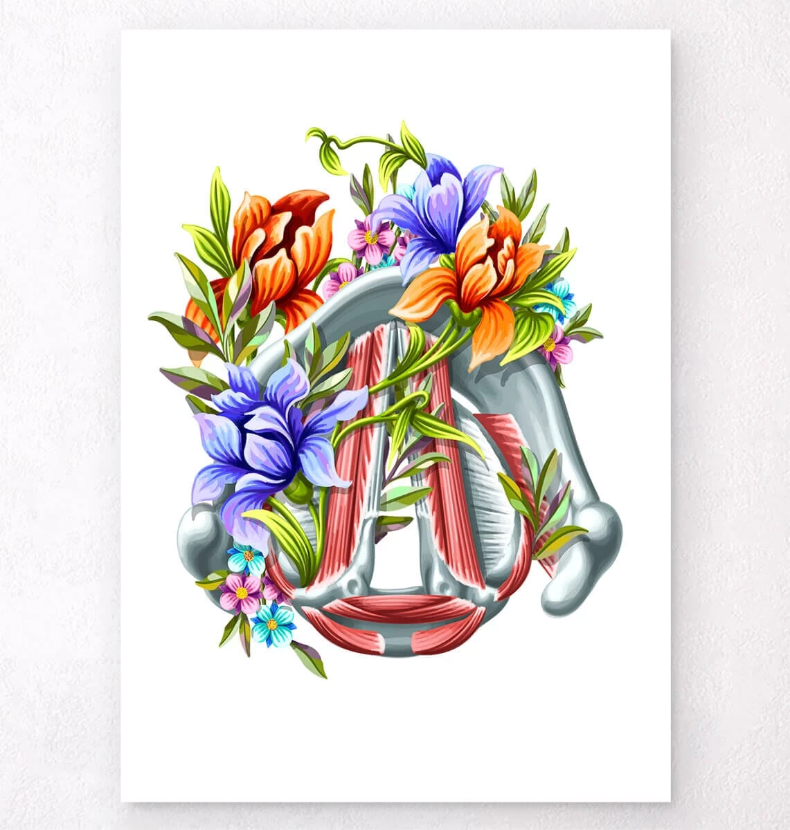 Vocal Cords - Floral - White 3 Vocal Cords - Floral - White