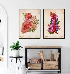 Aorta - Floral - Vintage -Codex Anatomicus Shop LPA759 2