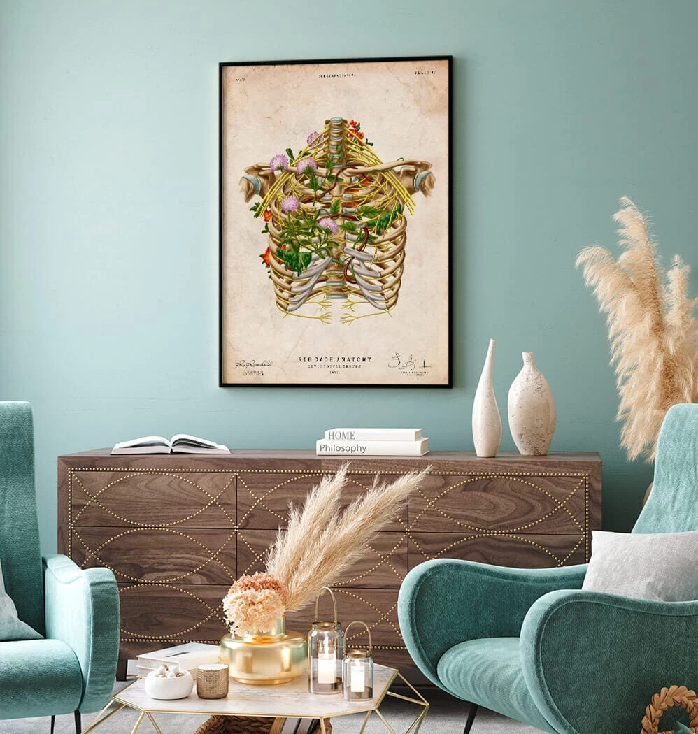 Intercostal Nerves - Floral - Vintage 4 Intercostal Nerves - Floral - Vintage - Image 2
