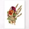Wrist Fracture - Floral - White 2 Wrist Fracture - Floral - White -Codex Anatomicus Shop LPA842