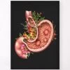 Gastric Ulcers - Floral - Black