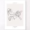 Ear Anatomy - Line Art 1 Ear Anatomy - Line Art -Codex Anatomicus Shop MN055