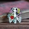 Rib Cage With Flowers - Enamel Pin -Codex Anatomicus Shop PINCA001 12245cef 1359 4e5d bcd6 2830ed186f1c